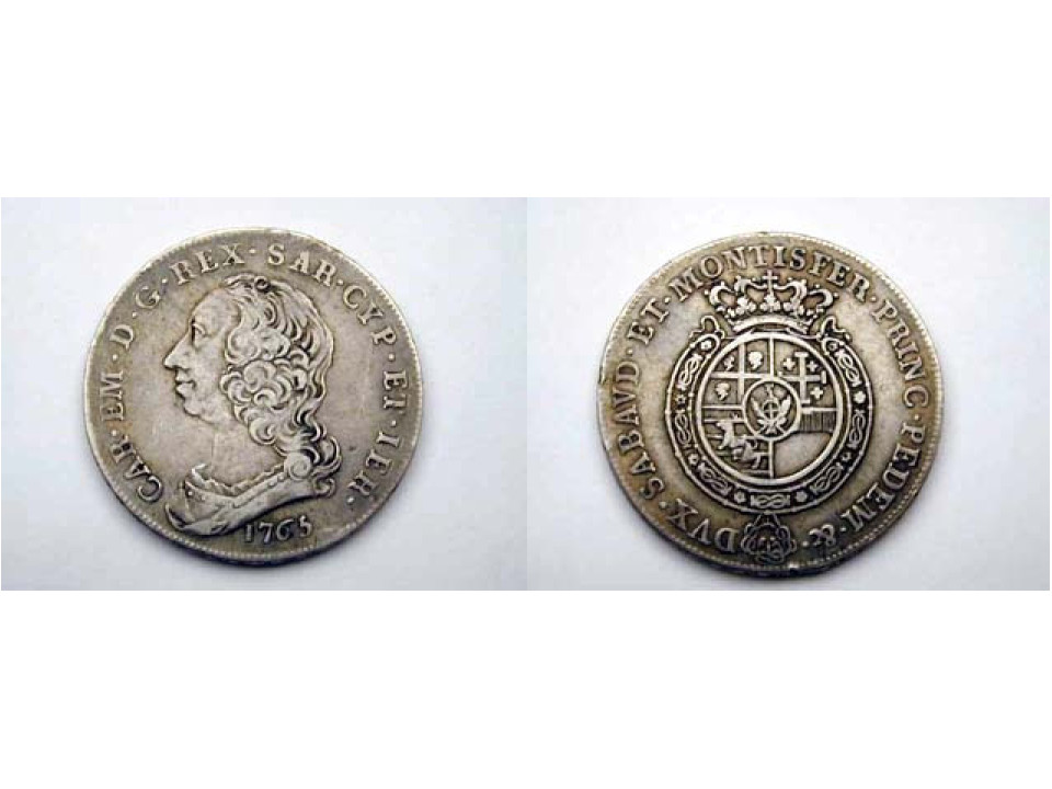 Scudo of 6 Lire 1765