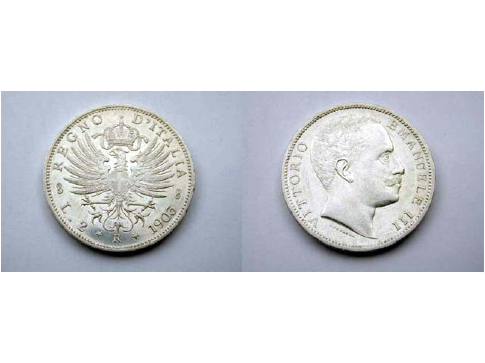 Vitt. Eman. III, 2 Lire 1903