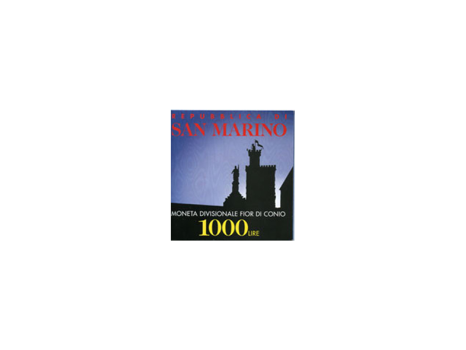 San Marino, 1997 1.000 Lire
