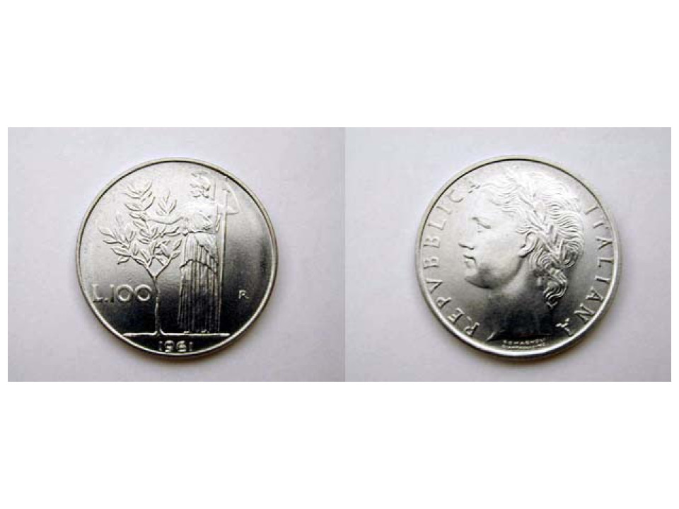 100 Lire 1961