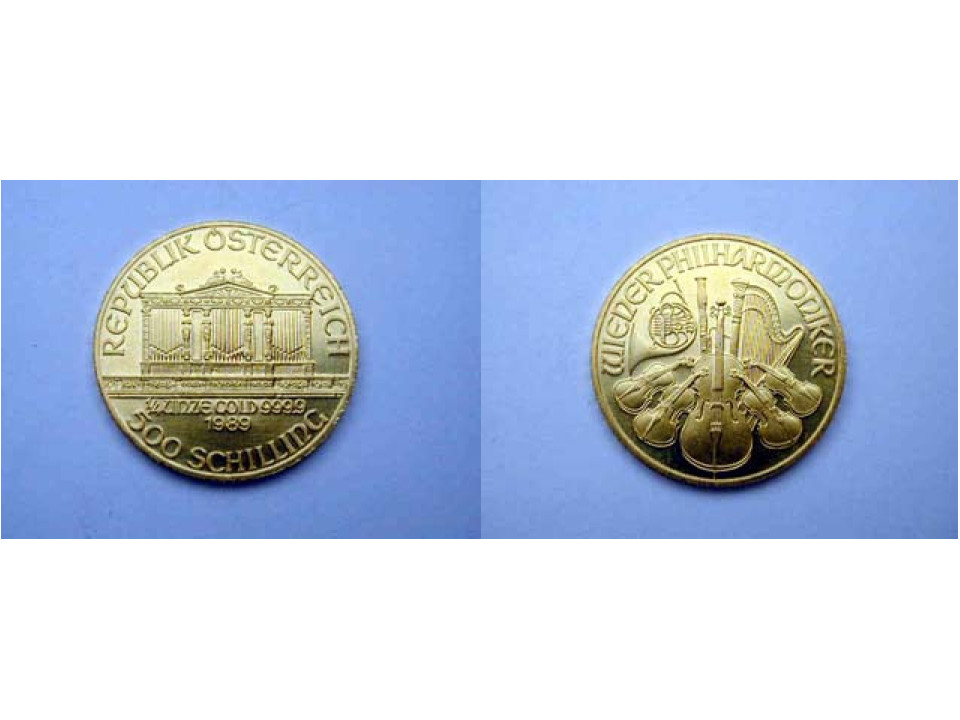 Austria, 500 Scellini Filarmonica