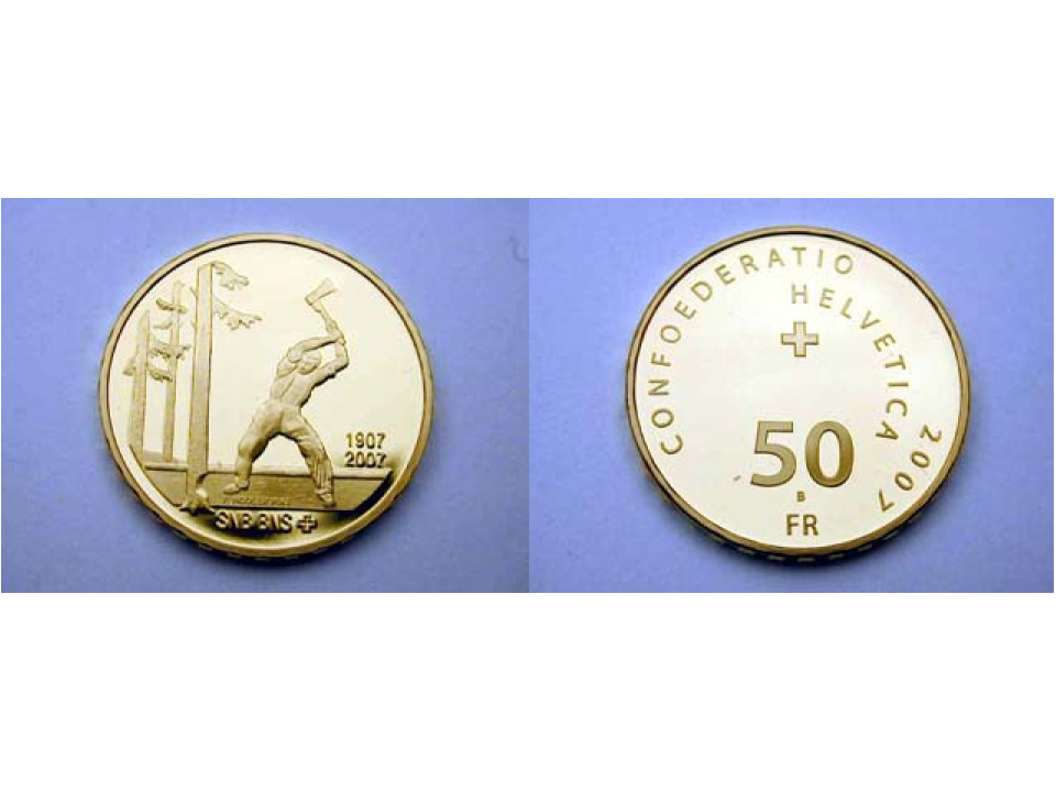 Svizzera, 50 Franchi 2007 Banca Nazionale