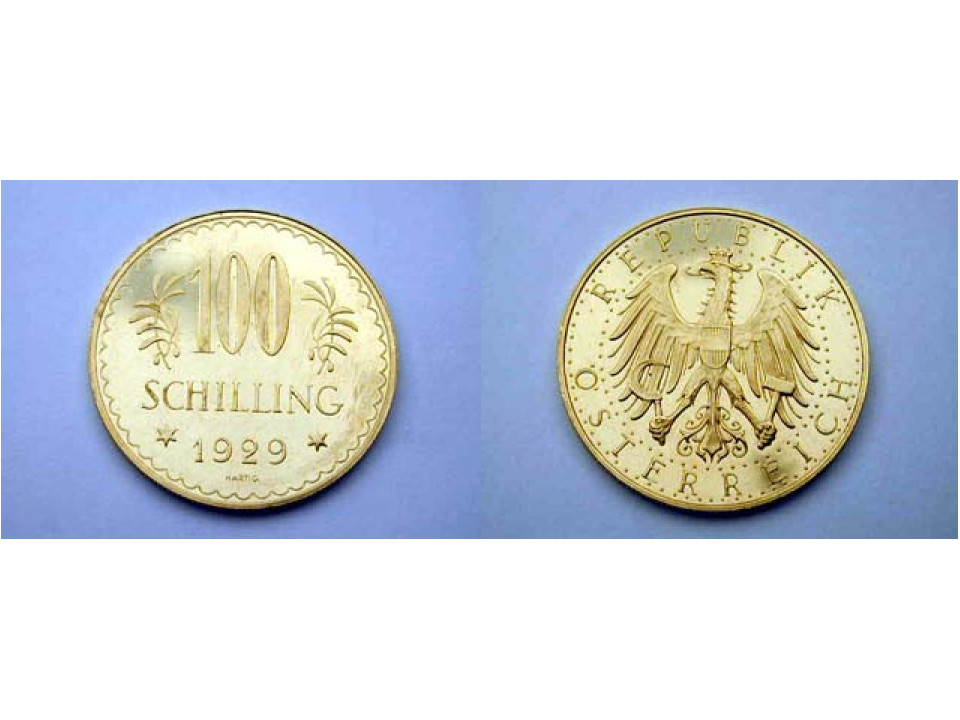 Austria, 100 Schilling 1929
