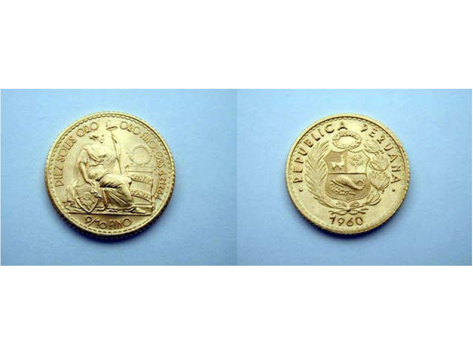 Perù, 10 Soles 1965