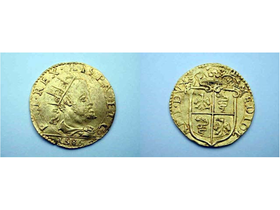Milan, Philip II, Doppia 1589