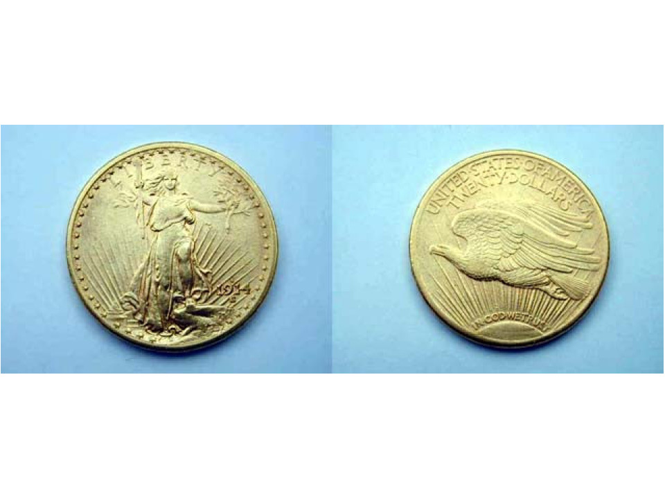 United States, 20 Dollars 1914 San Francisco