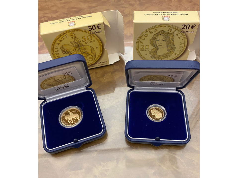 2013 50 + 20 Euro "Flora e Fauna - Rinascimento"