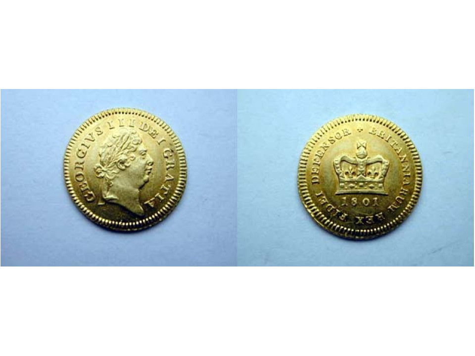 Great Britain, George III, 1/3 Guinea 1801