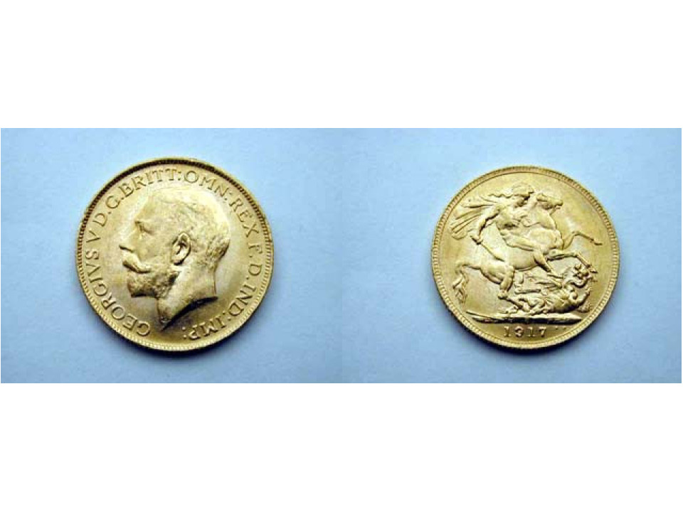 Australia, Giorgio V, 1 Sterlina 1917 P