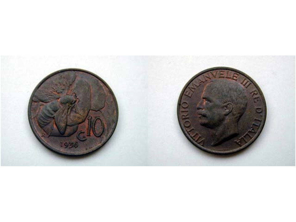 10 Cent 1936 Ape FDCr