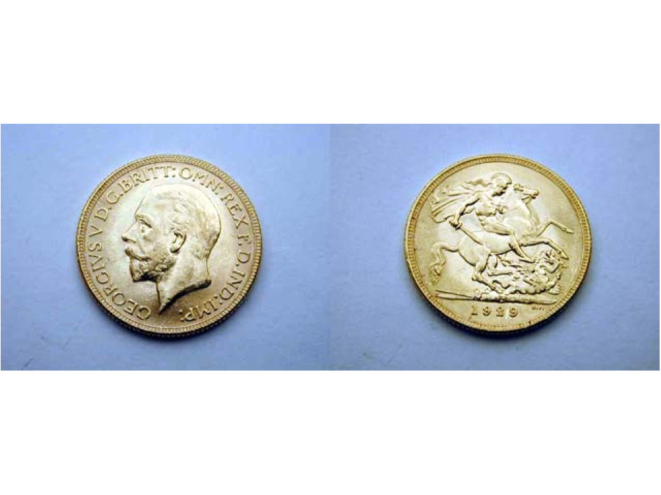 Australia, George V, Sovereign 1929 M