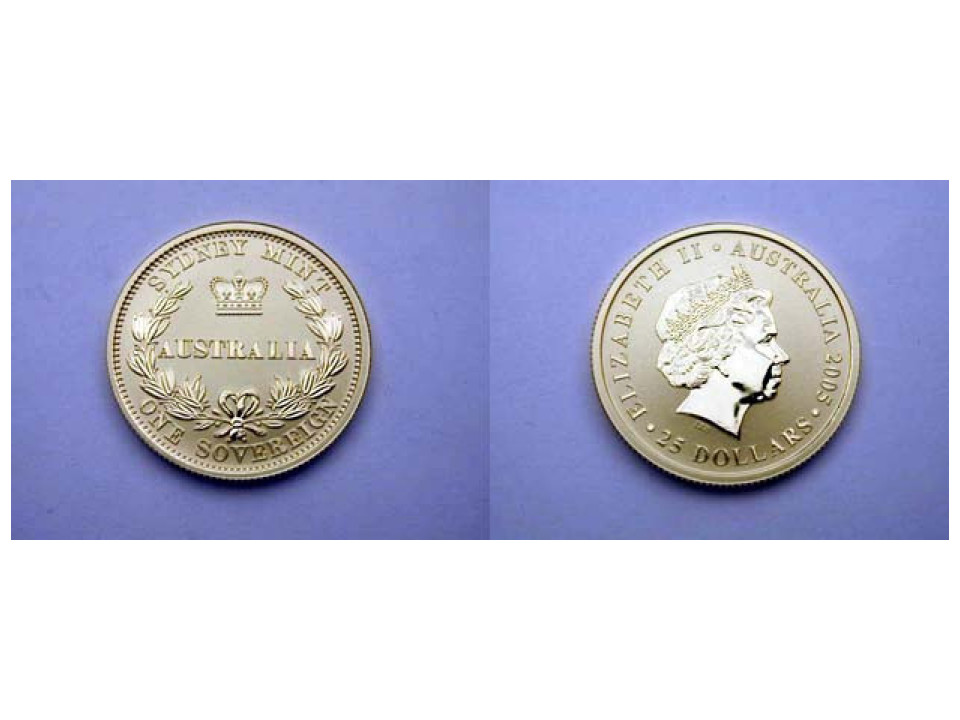 Australia, Elisabetta II Sterlina 2005