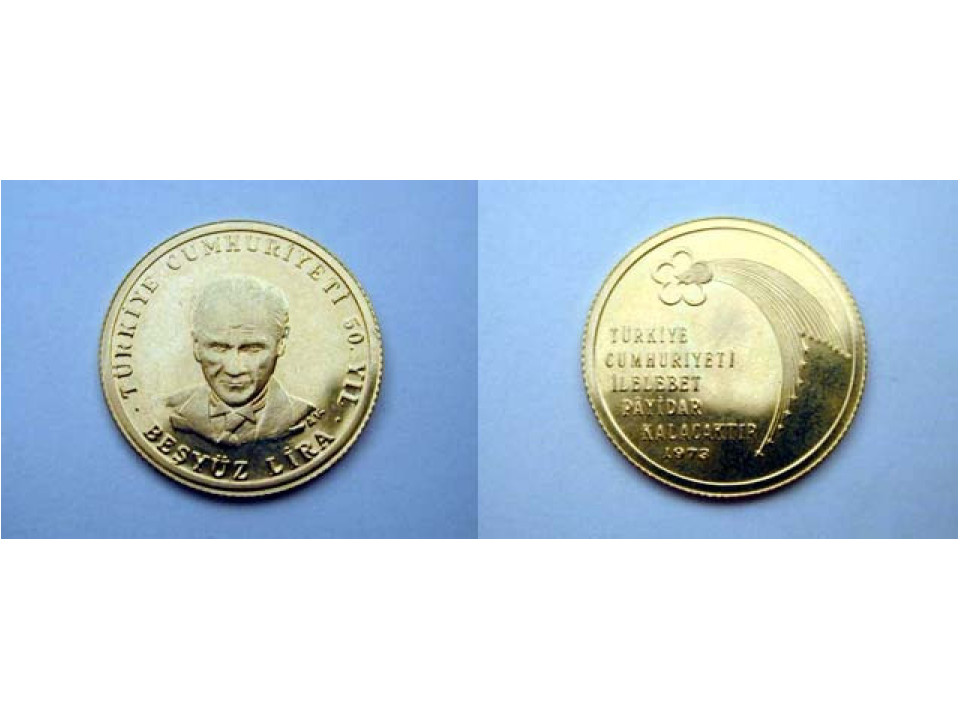 Turchia, 500 Lira 1973