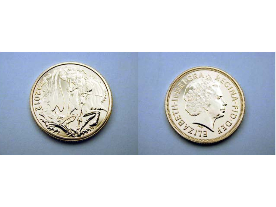 Great Britain, Elizabeth II, Sovereign 2012