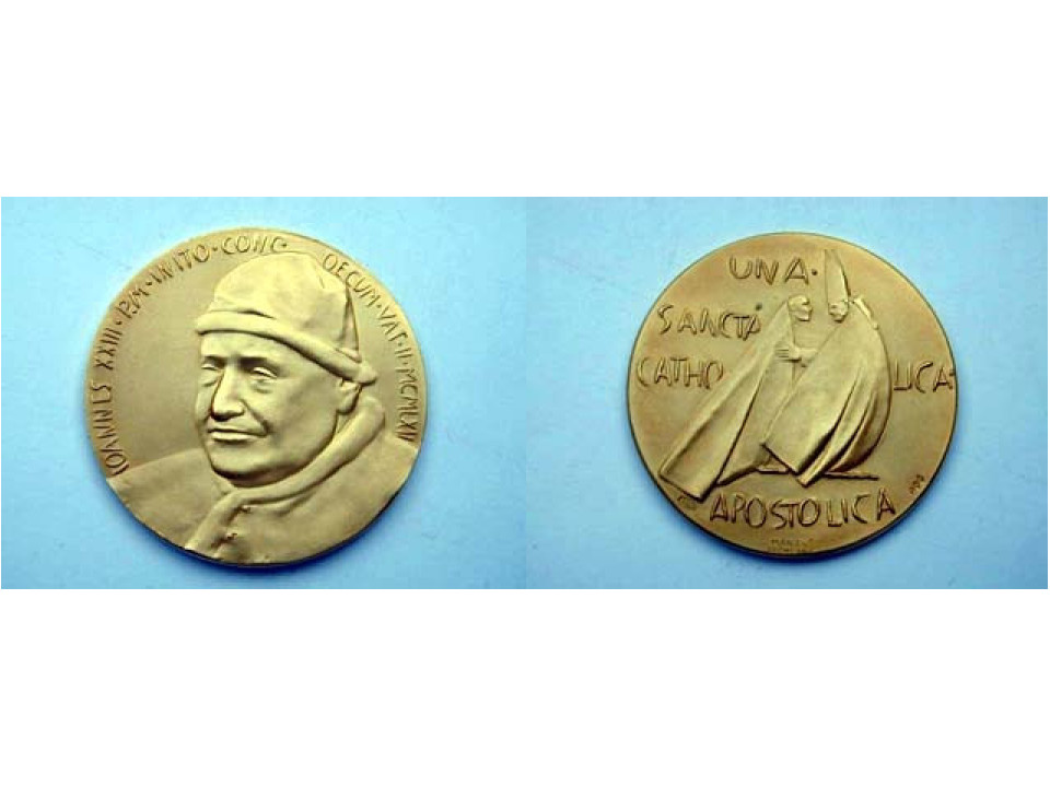 Vaticano, Giovanni XXIII, Concilio Ecumenico 1962 Oro