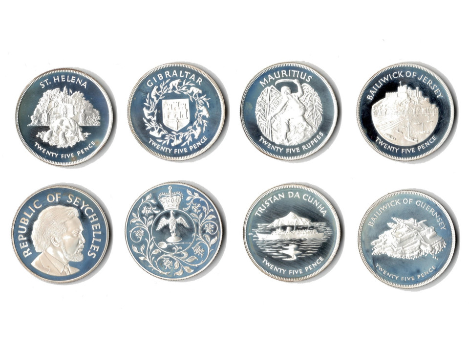 Great Britain, Elizabeth II XXV Anniversary, 1877