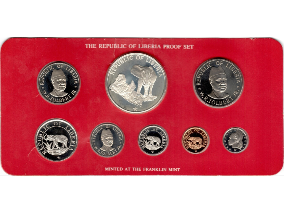Liberia, Set di prova, 1978