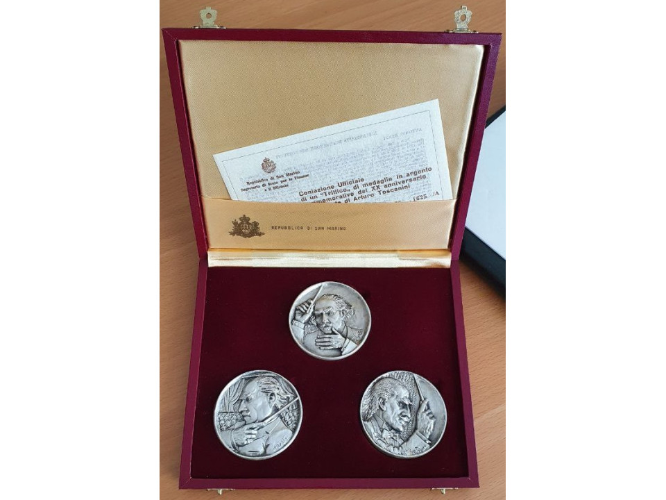 San Marino, Toscanini Triptych, 1977