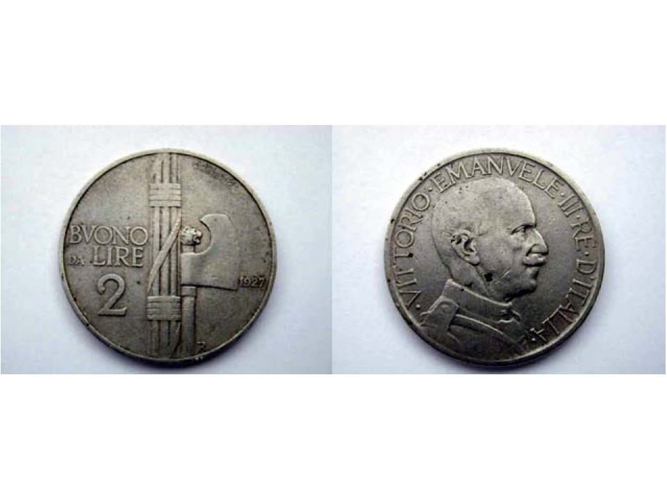 2 Lire 1927