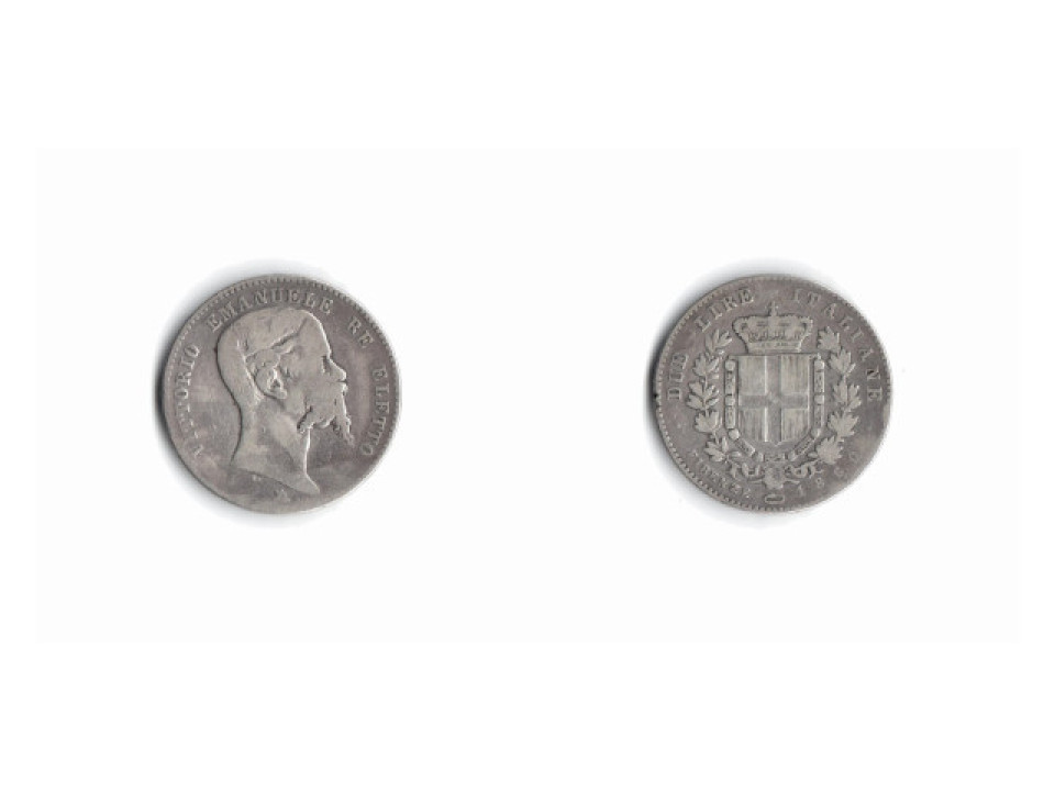 Vittorio Emanuele "Re Eletto", 2 Lire 1960, Florence