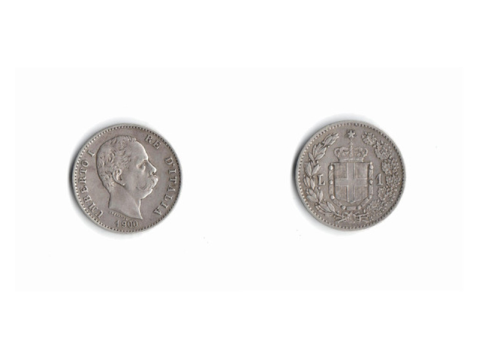 Umberto I, 1 Lira 1900, Rome