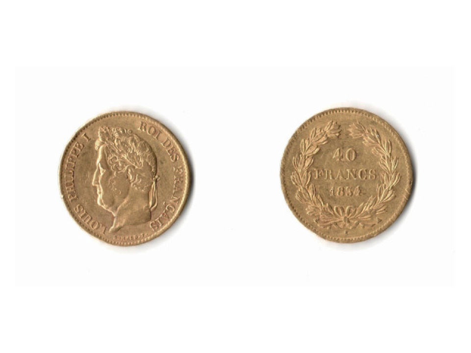 Francia, Luigi Filippo I 40 Franchi 1834 A