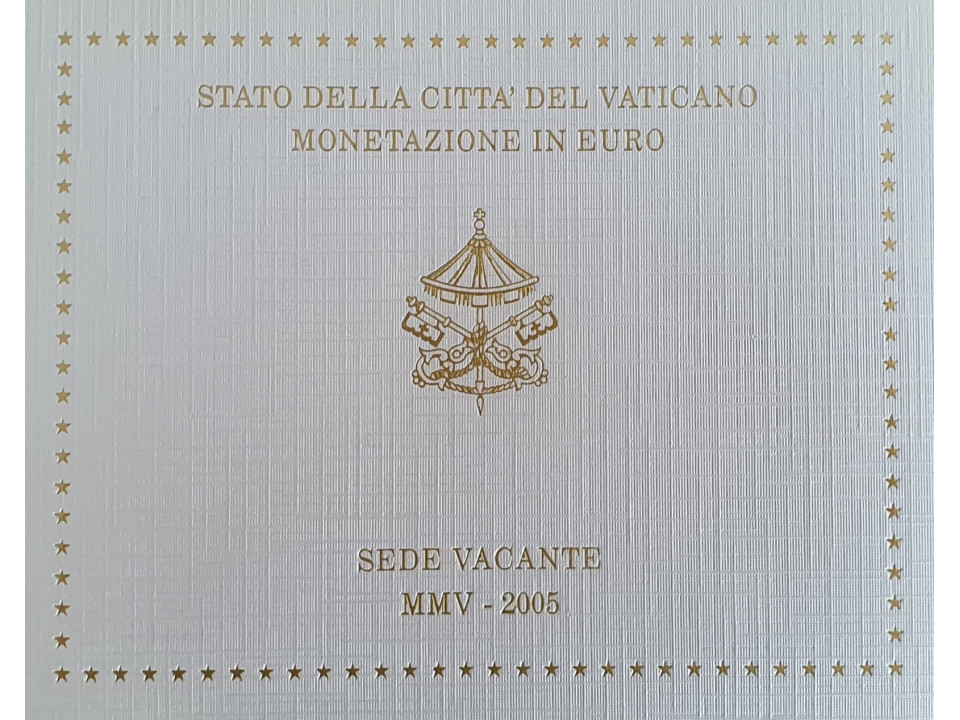 Vaticano: Divisionale 2005 Sede Vacante