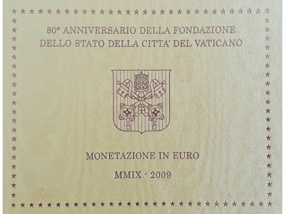 Vatican: Euro Coin Set 2009