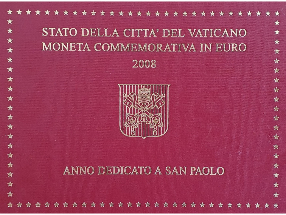 Vaticano: 2 Euro Commemorativi 2008