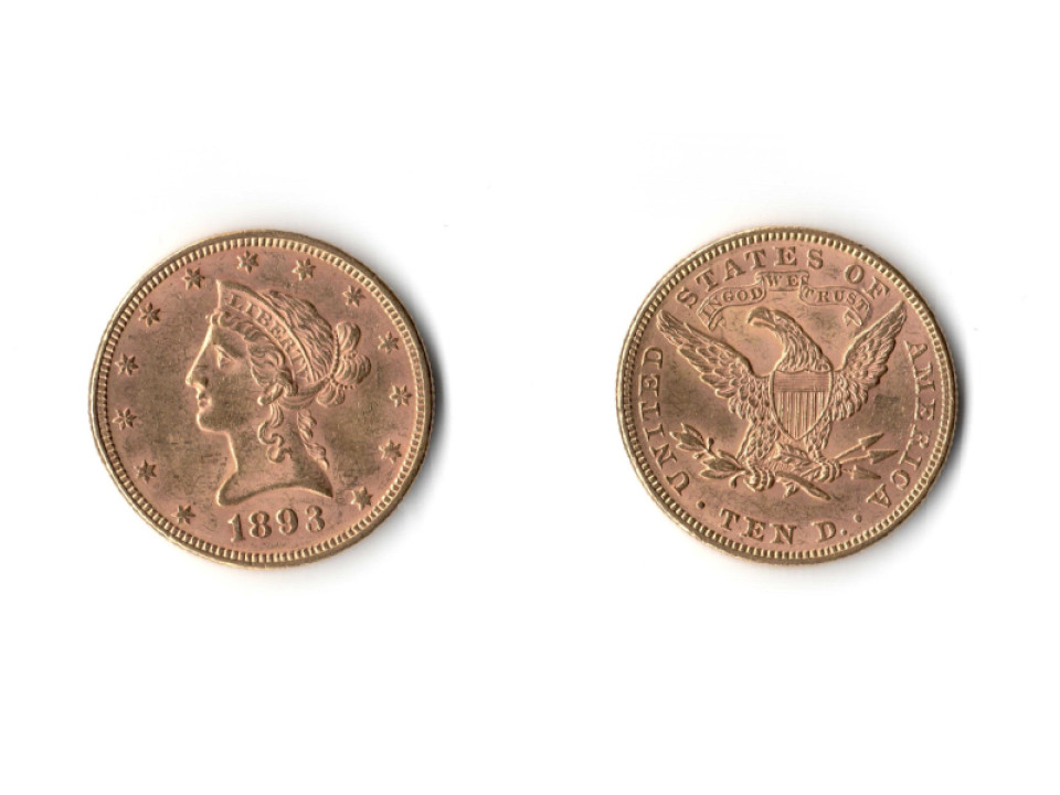 United States, 10 Dollars 1893 (Liberty)