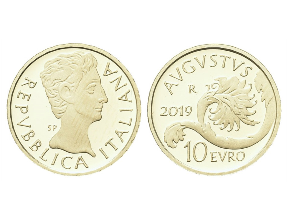 2019 10 Euro Roman Emperors Augustus
