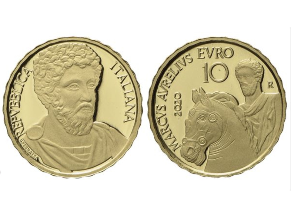 2020 10 Euro Imperatori romani Marco Aurelio