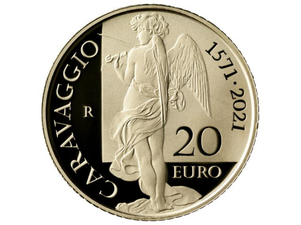 2021 20 Euro Caravaggio