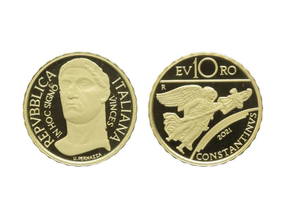 2021 10 Euro Roman Emperors Constantine