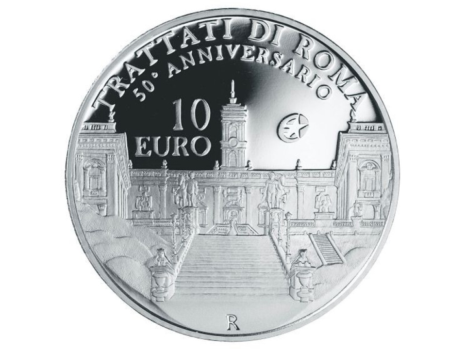 2007 10 Euro Trattati di Roma