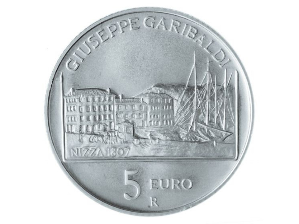 2007 5 Euro Giuseppe Garibaldi