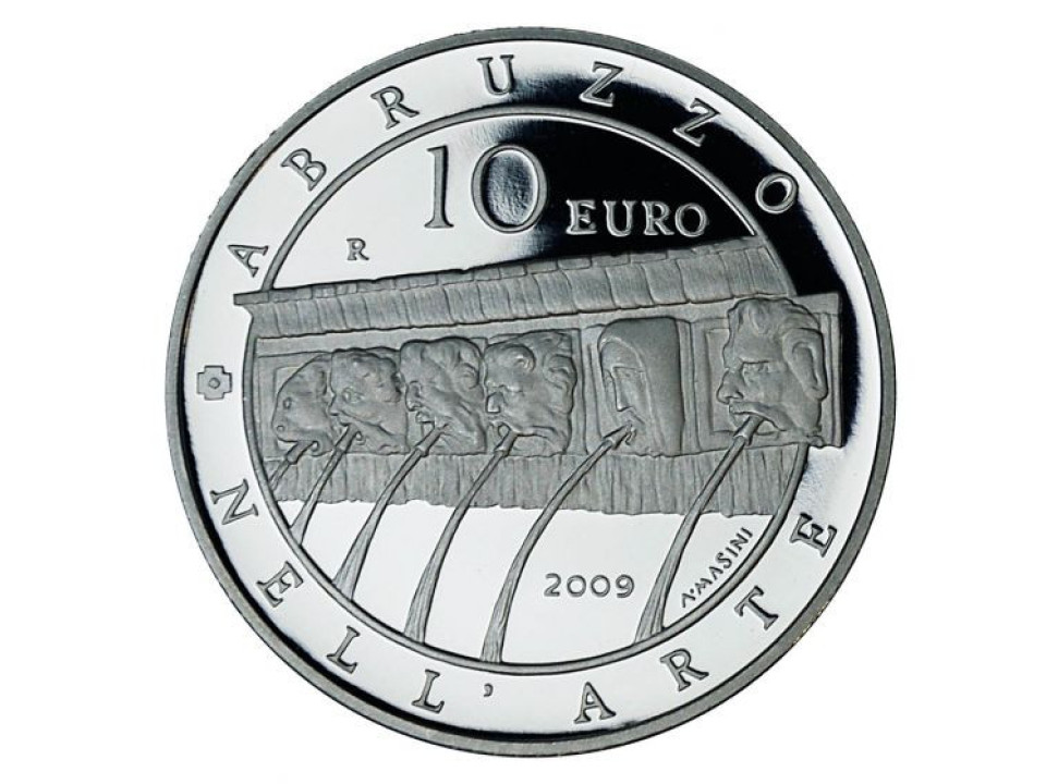 2009 10 Euro L'Aquila