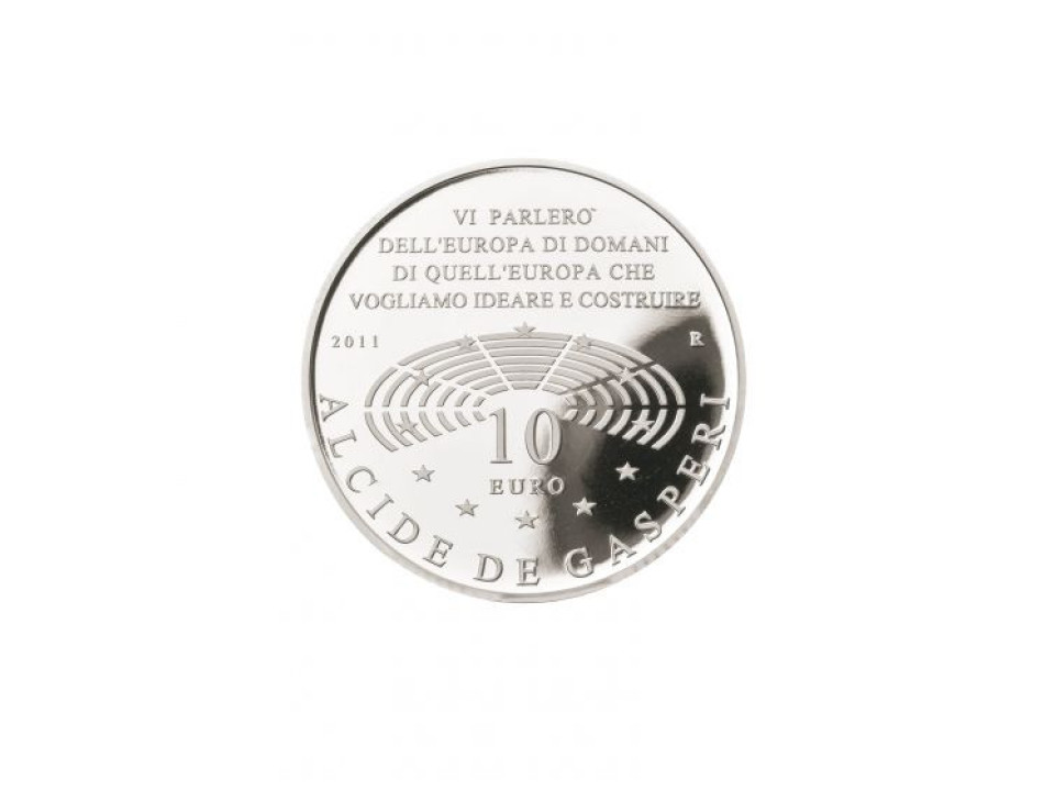 2011 10 Euro Alcide De Gasperi