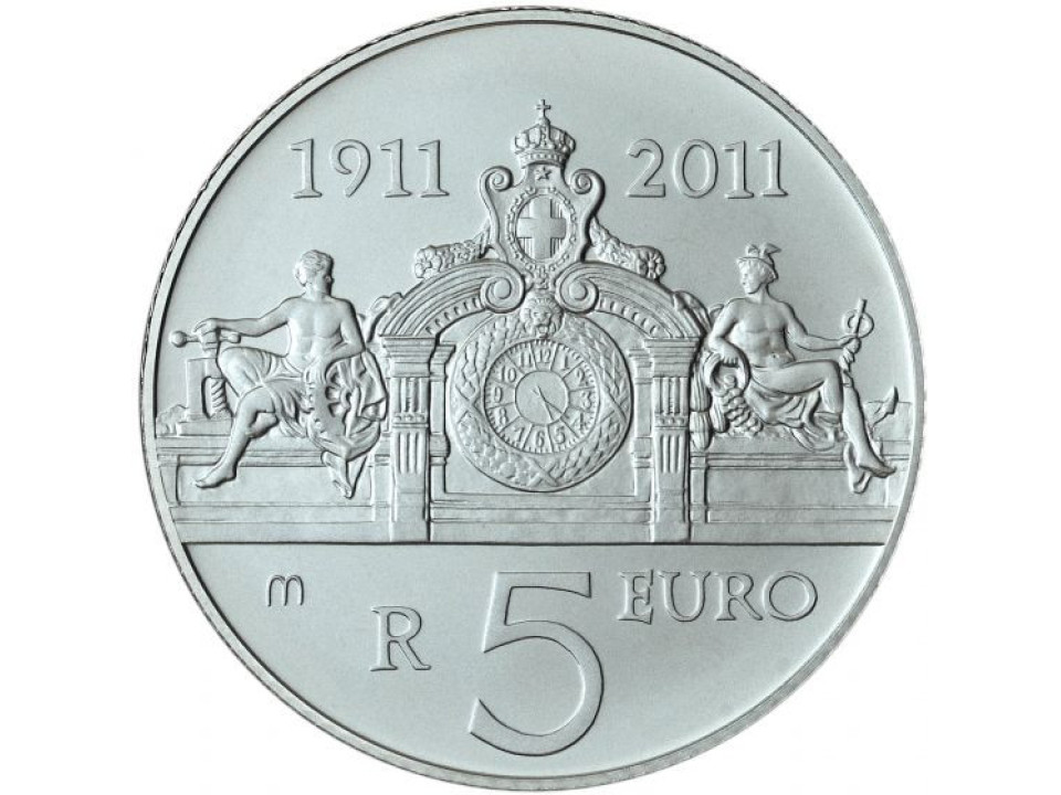 2011 5 Euro Palazzo della Zecca