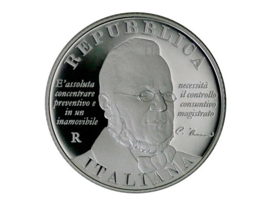 2012 5 Euro 150 Years of the Corte dei Conti