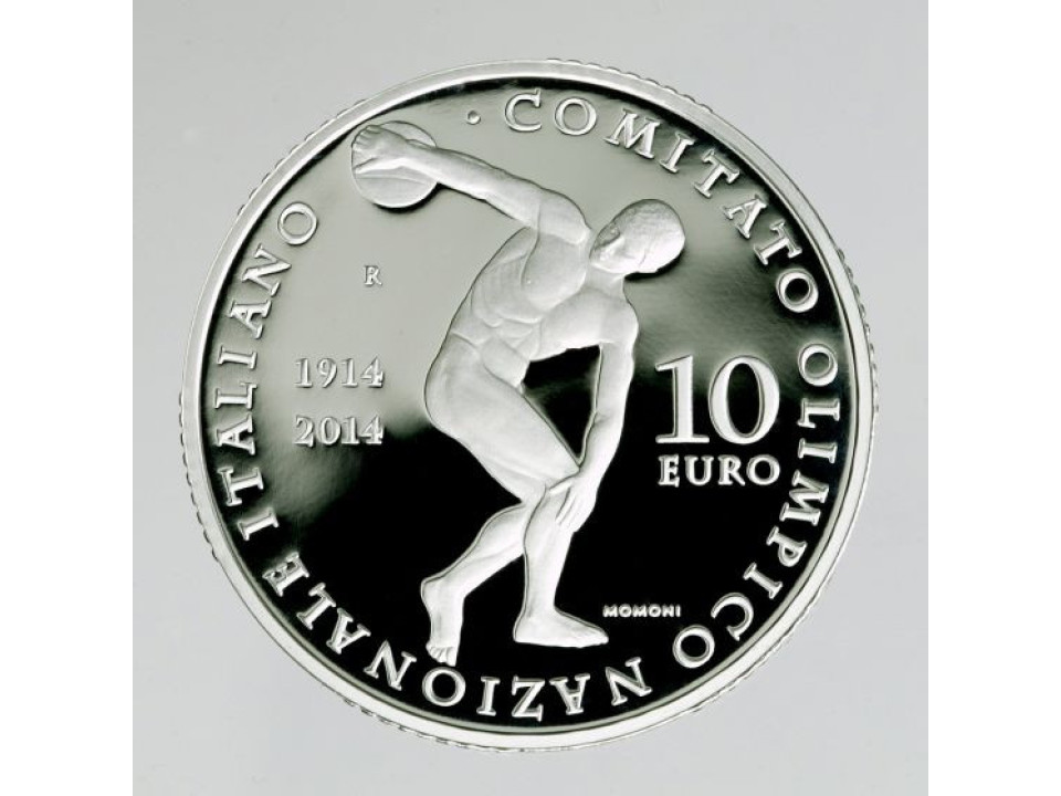 2014 10 Euro Italian National Olympic Committee