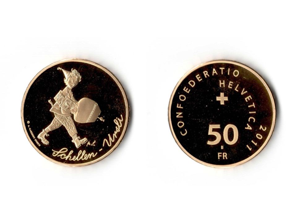 Svizzera, 50 Franchi 2011 Schellen-Ursli