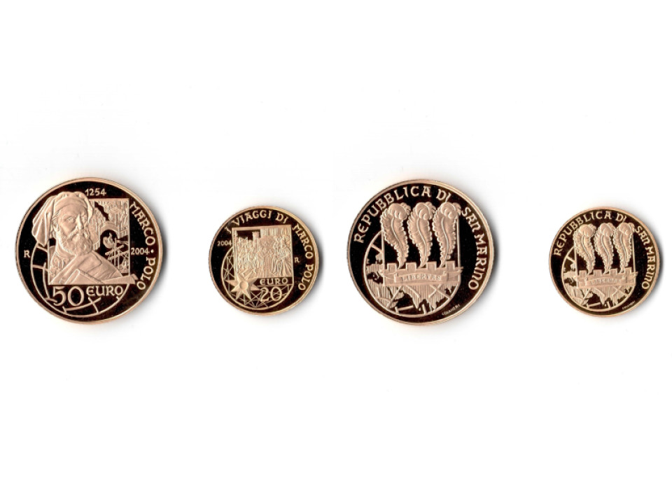 San Marino, 20+50 Euro 2004 Marco Polo