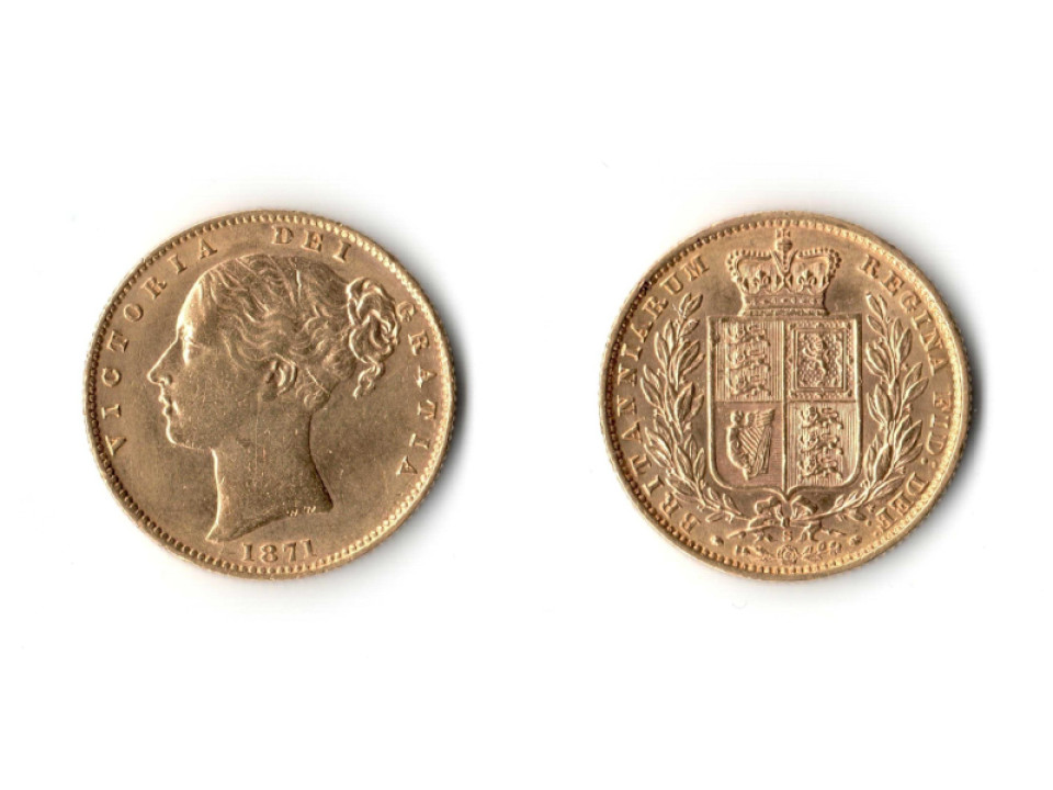 Australia, Vittoria, 1 Sterlina 1871 Sidney