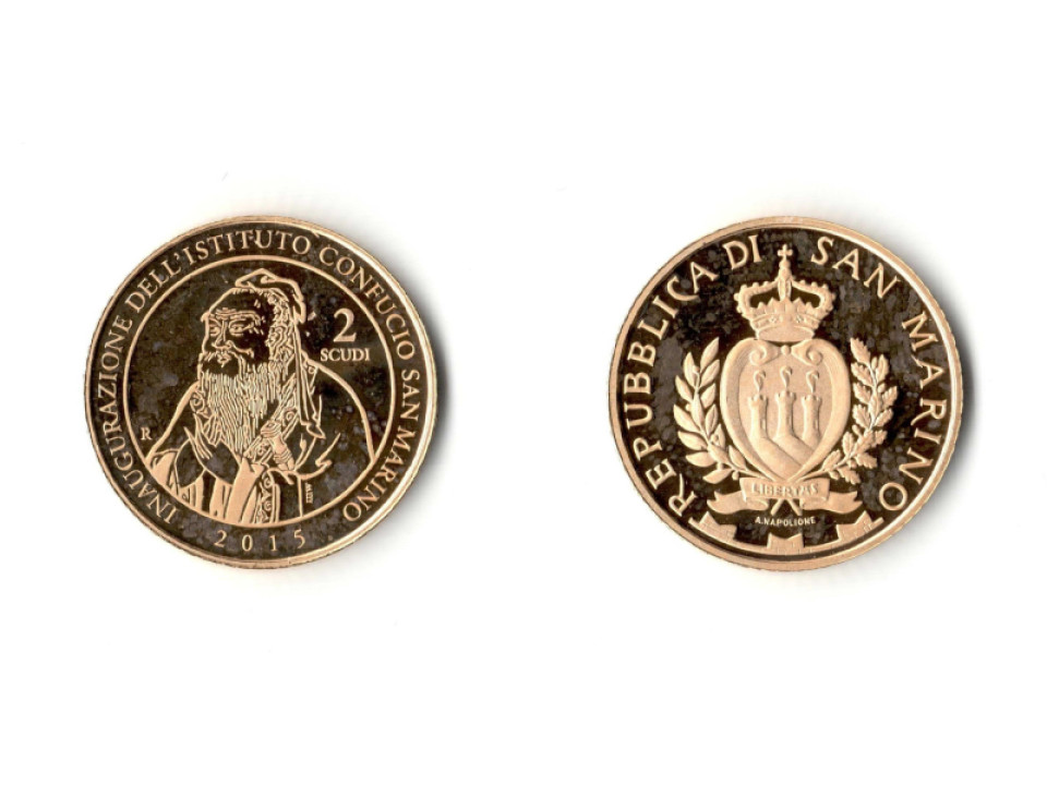 San Marino, 2 Scudi 2015