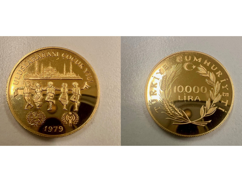 Turkey, 10,000 Lira 1979