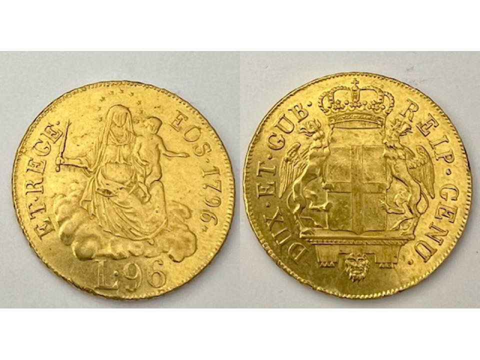 Genova, Dogi Biennali 96 Lire 1796