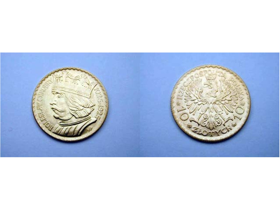 Poland, 10 Zlotych 1925