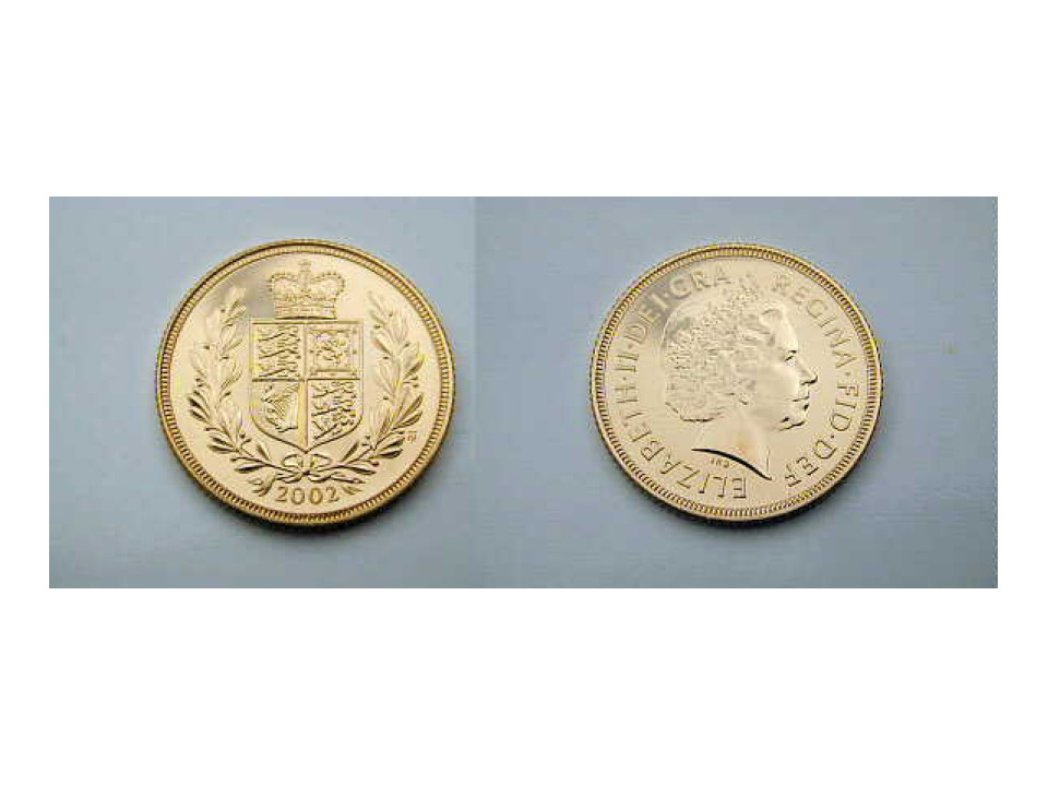 Great Britain, Elizabeth II, Sovereign 2002 Shield