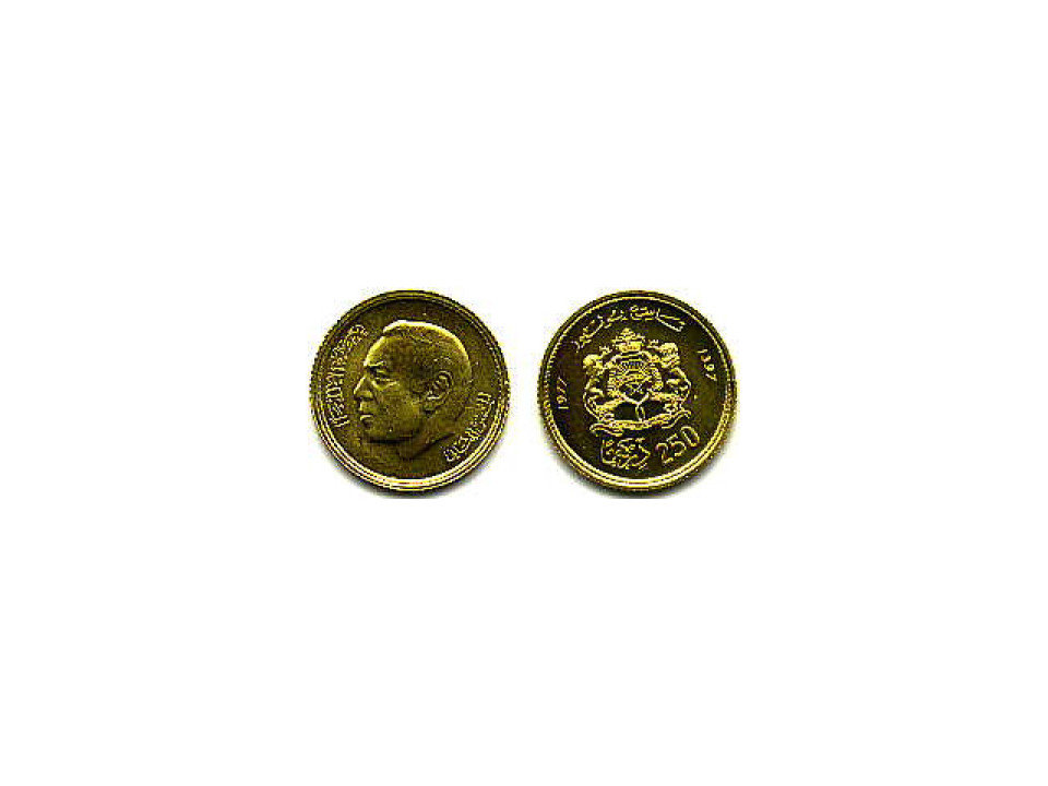 Marocco, 250 Dirhams 1975